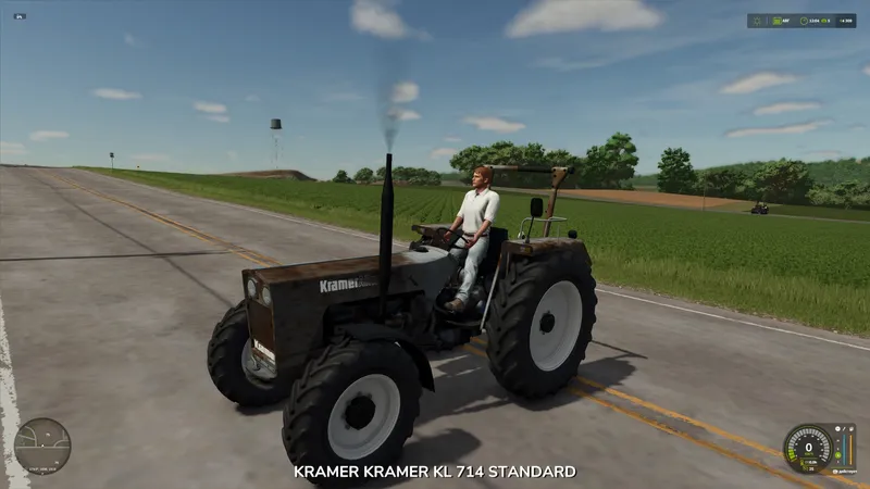 Трактор Kramer KL 714 (rust edition) v1.0