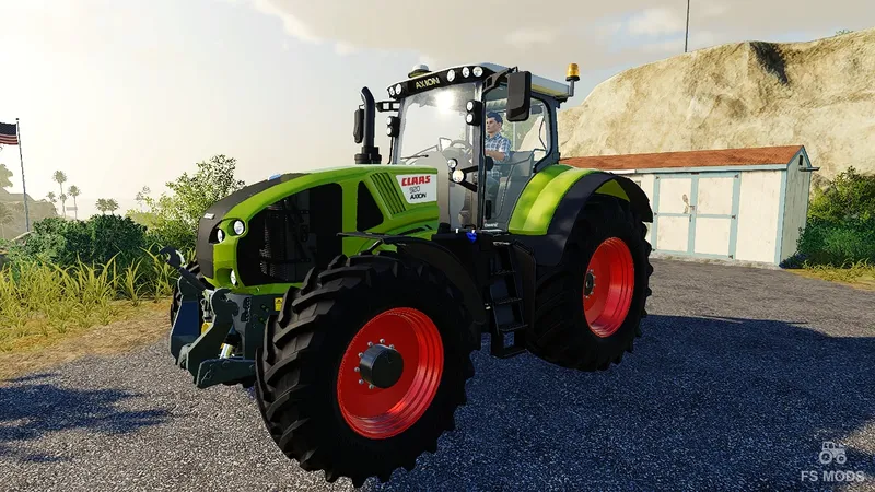 Трактор Claas Axion 900 v 1.5