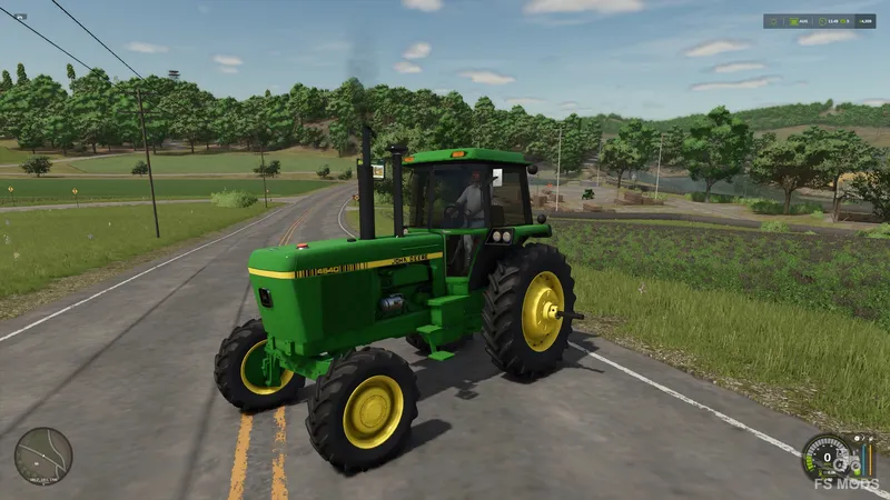 Трактор John Deere 4640 HFWD v1.0 by lerma farm