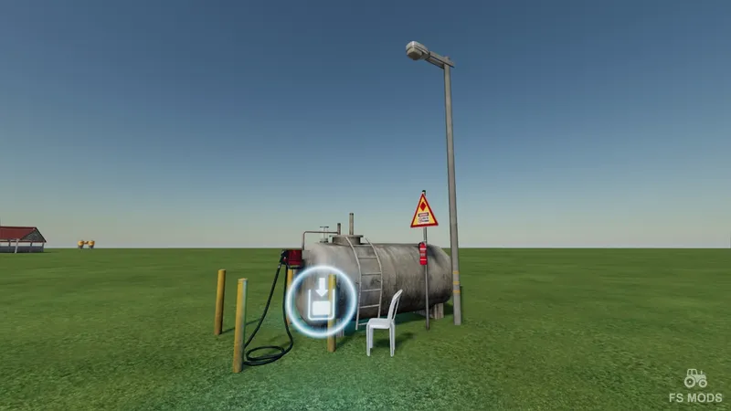 Простой дизельный бак v 1.0