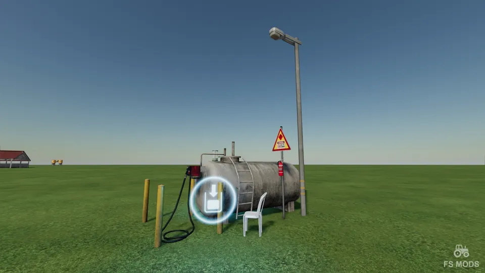 Простой дизельный бак v 1.0