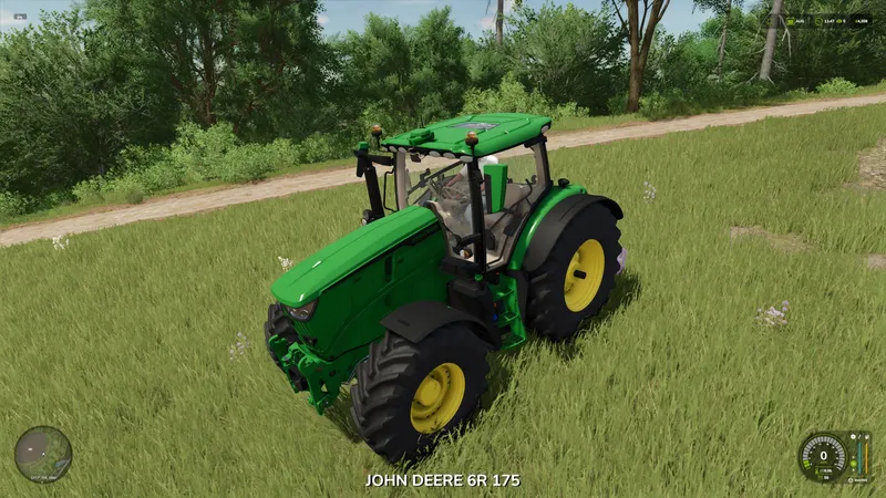 Трактор John Deere 6R Large Frame (с фронтальным погрузчиком 600R) v1.0
