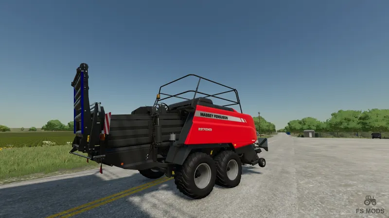 Пресс-подборщик Massey Ferguson 2270 XD v 1.0