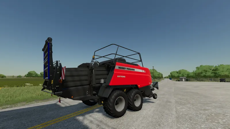 Пресс-подборщик Massey Ferguson 2270 XD v 1.0