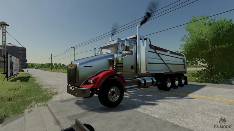 Грузовик Kenworth T800 Dump v 1.0