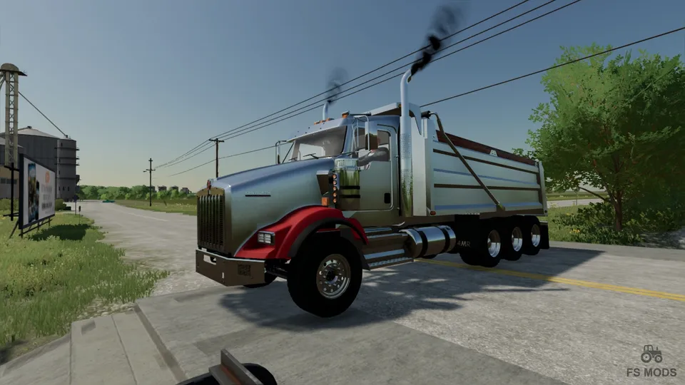 Грузовик Kenworth T800 Dump v 1.0