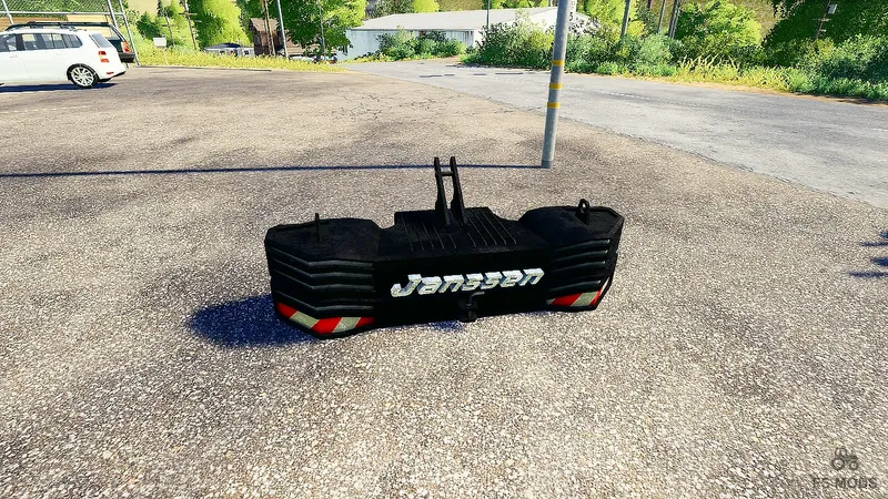 Противовес 1600 кг Janssen v 1.0