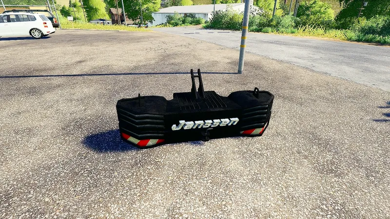 Противовес 1600 кг Janssen v 1.0