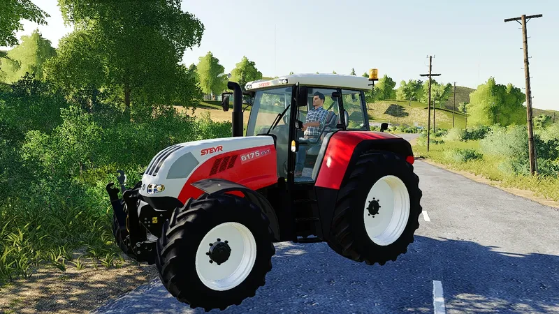Трактор Steyr CVT v 1.0