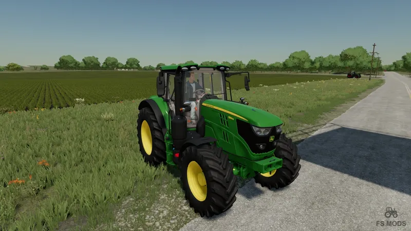 Трактор John Deere 6155M v 1.0