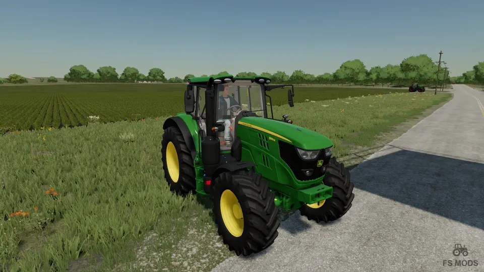 Трактор John Deere 6155M v 1.0