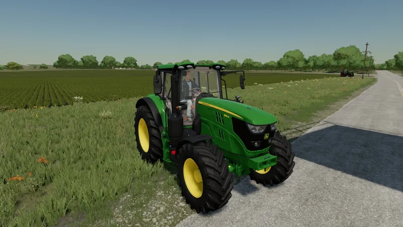 Трактор John Deere 6155M v 1.0