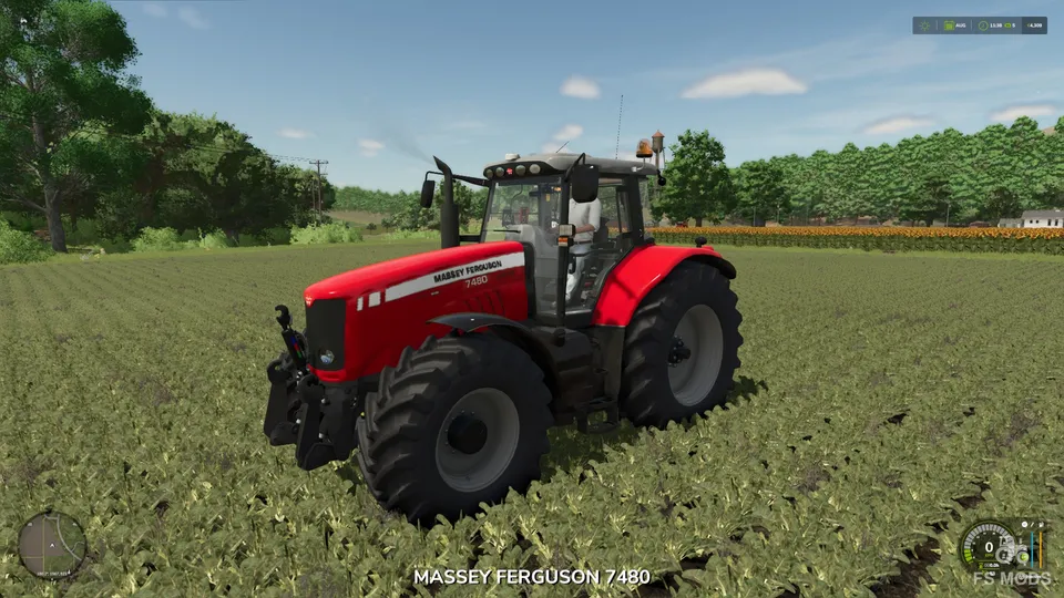Трактор Massey Ferguson 7400 Edit V1.0 by Magri