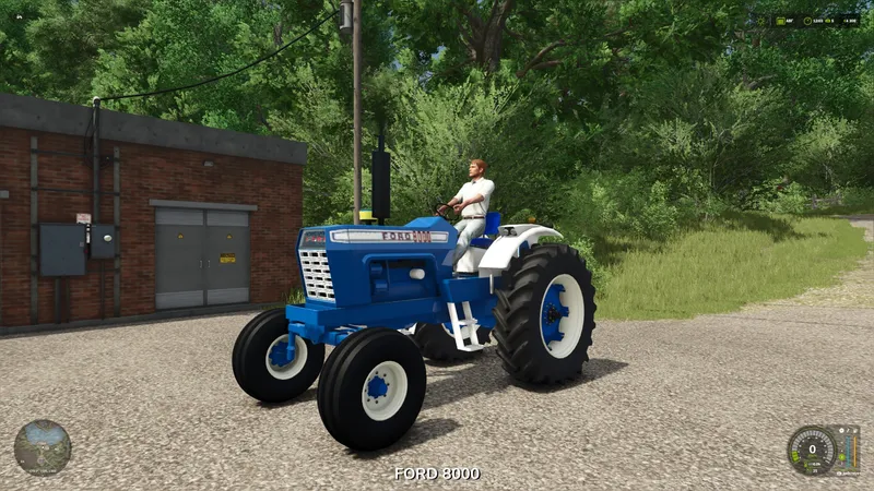 Трактор Ford 8000-9600 Series Tractors v1.0