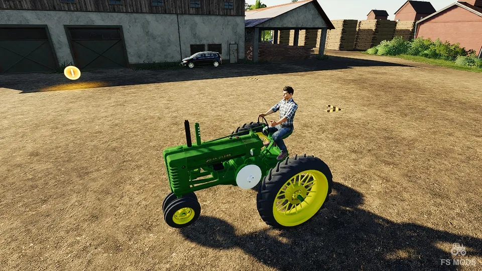 Трактор John Deere A v 1.0
