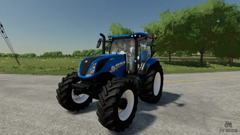 Трактора New Holland T6 Tier 4B v 1.0