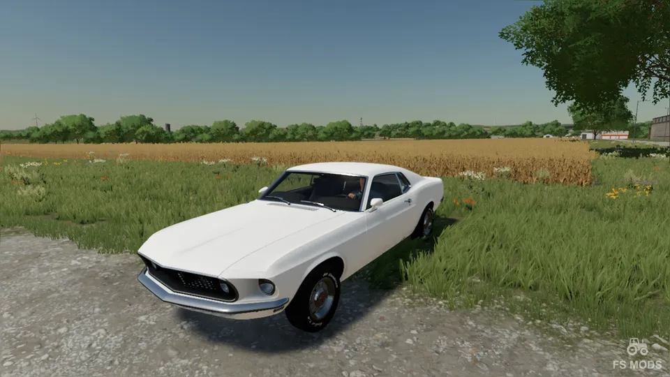 Автомобиль 1969 Ford Mustang v 1.0