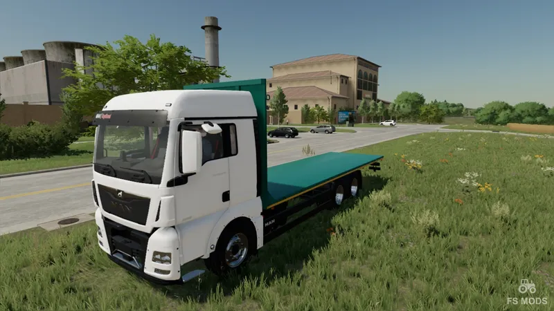 Автомобиль МАН TGX 26.640 (тюки и солома) v 1.0