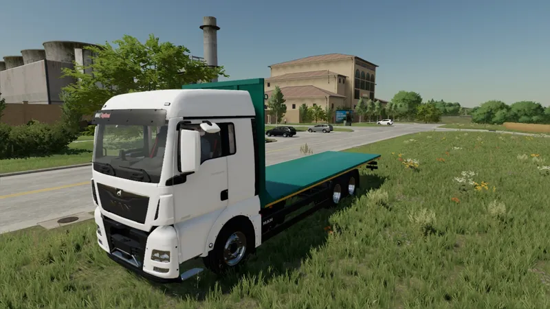 Автомобиль МАН TGX 26.640 (тюки и солома) v 1.0