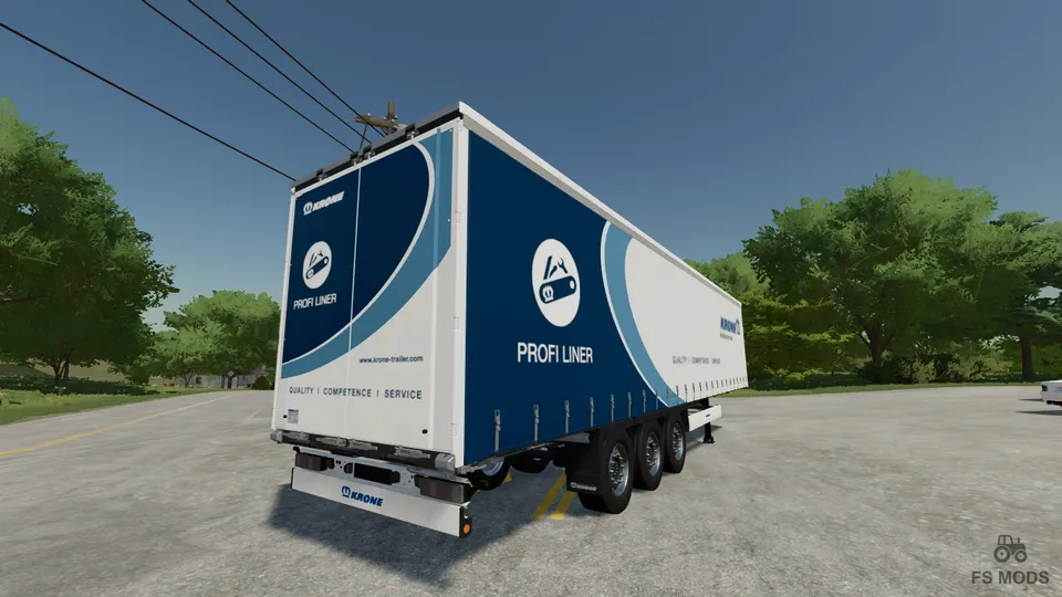 Прицепы Reworked Krone Profiliner v 1.6