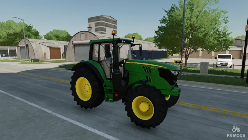 Трактор John Deere 6M v 1.0