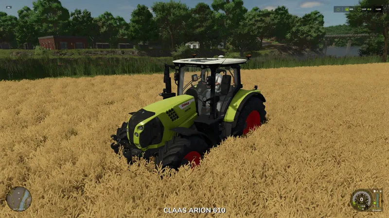 Трактор Claas Arion 600 Stage V Edit V1.1 by lsd thomas