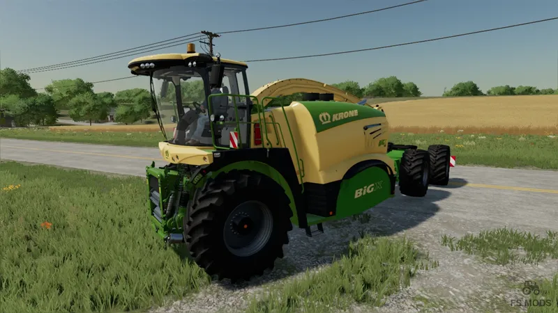 Комбайн Krone Big X 1180 Special v 1.0