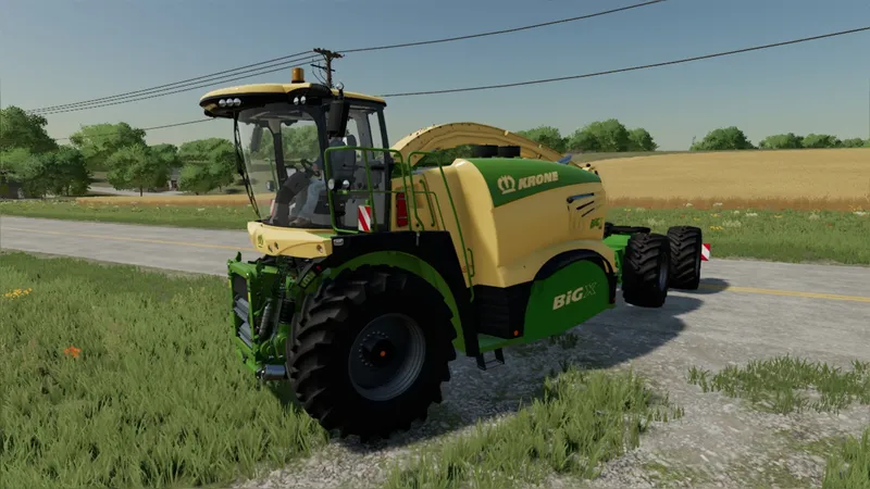Комбайн Krone Big X 1180 Special v 1.0