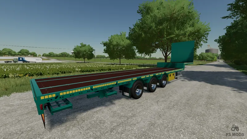 Прицеп Camara Flatbed Semi v 1.0