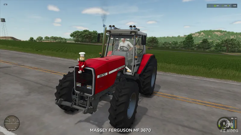 Трактор Massey Ferguson 3670 Edit V1.0