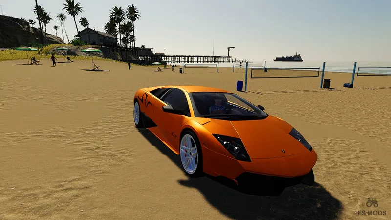 Автомобиль 2009 Lamborghini Murcielago v 1.1