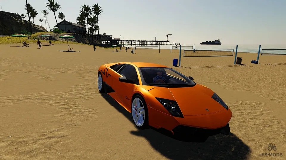 Автомобиль 2009 Lamborghini Murcielago v 1.1