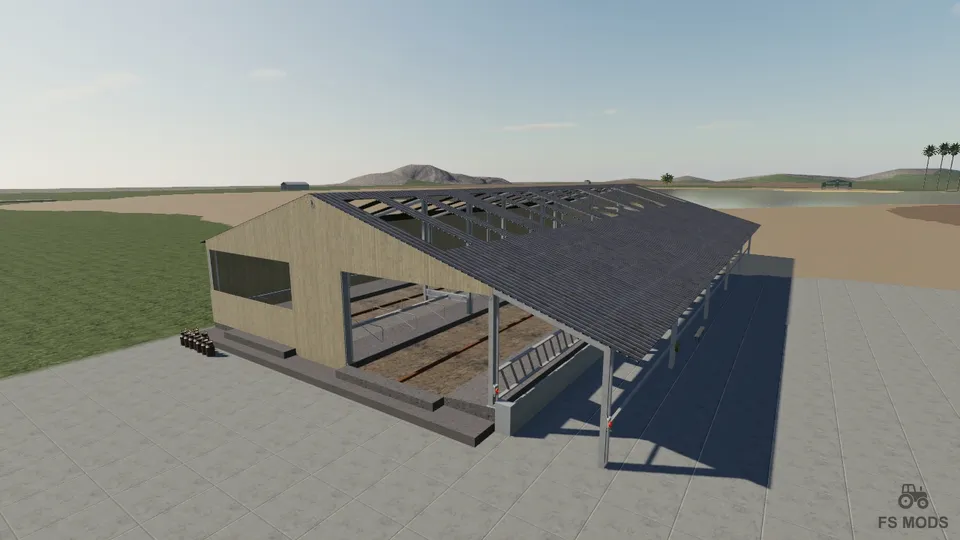 Крытый британский коровник v 1.1