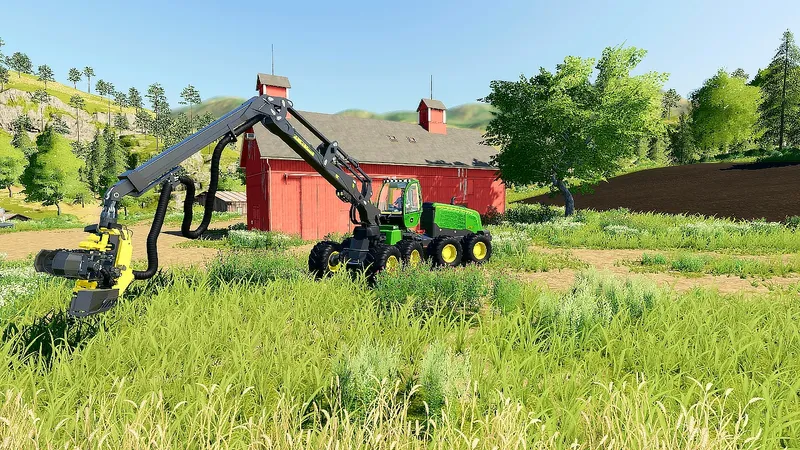 Кран John Deere 1270 G Series v 1.0.0.1