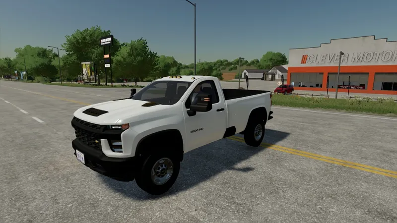 Автомобиль Chevy Silverado 3500HD Single Cab Long Bed v 1.0