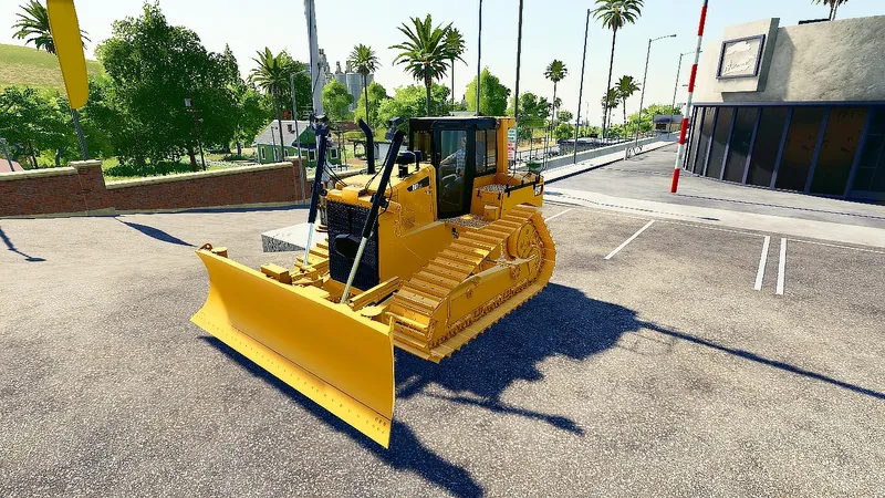 Бульдозер CAT D6T LGP v 1.0