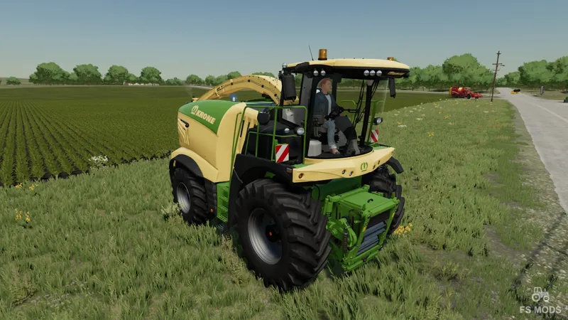 Комбайн Krone Big X Series v 1.0