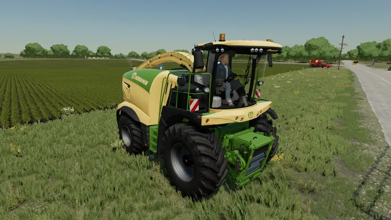 Комбайн Krone Big X Series v 1.0