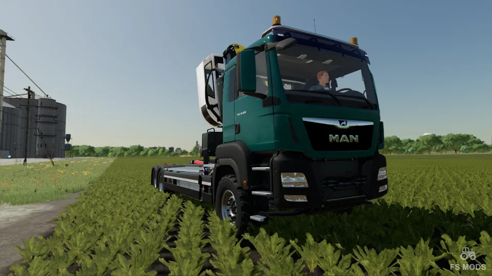 Автомобиль MAN TGS Crane HKL v 1.0