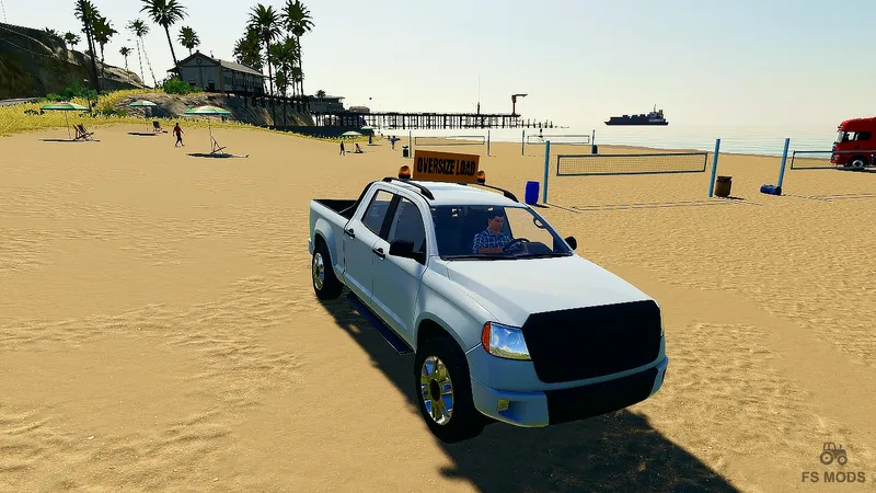 Автомобиль Lizard Pickup Oversize Load Escort v 1.0