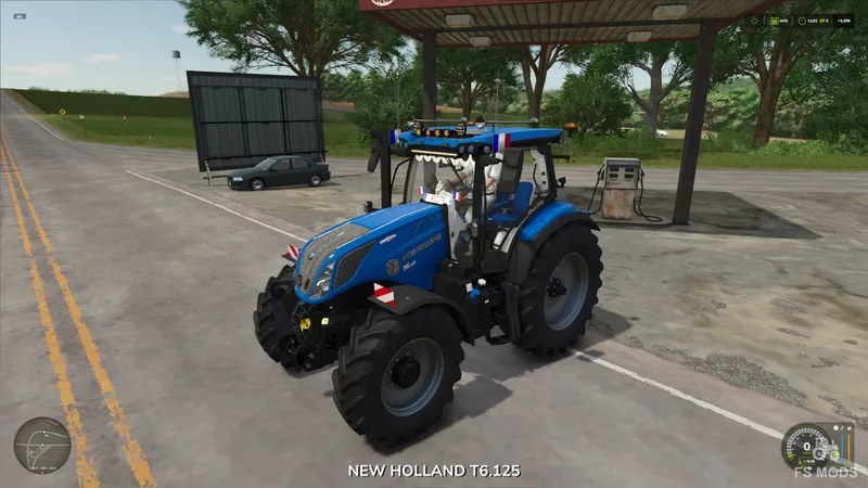 Трактор New Holland T6 Edit v1.0 by Gab Modding