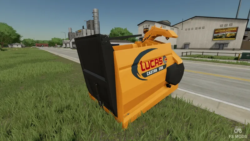 Воздуходувка для соломы Lucas Castor 20R v 1.0