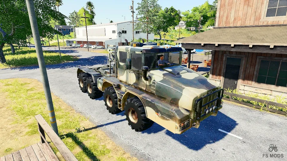Грузовик Kolob Heavy Truck с прицепом v 1.0