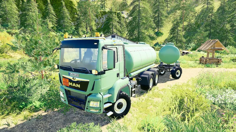 Грузовик MAN TGS 26.480 Tank Pack v 1.0