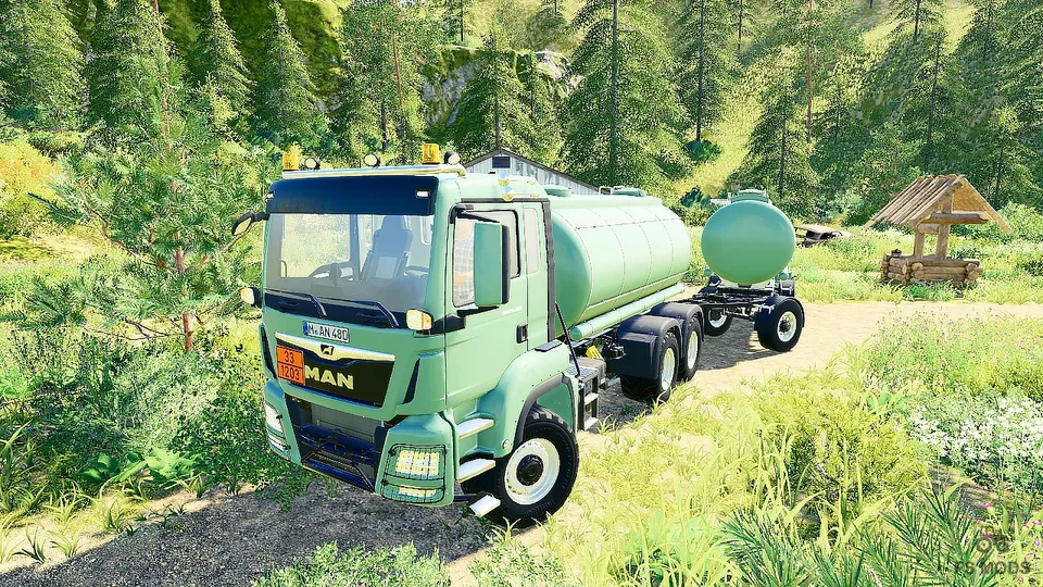 Грузовик MAN TGS 26.480 Tank Pack v 1.0