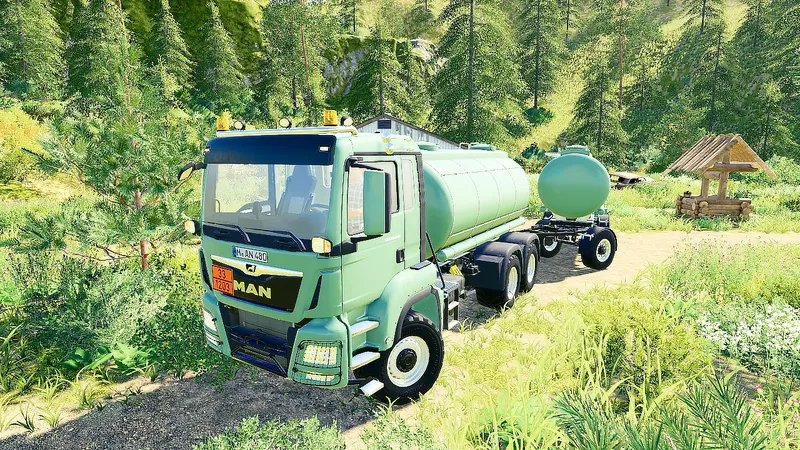 Грузовик MAN TGS 26.480 Tank Pack v 1.0