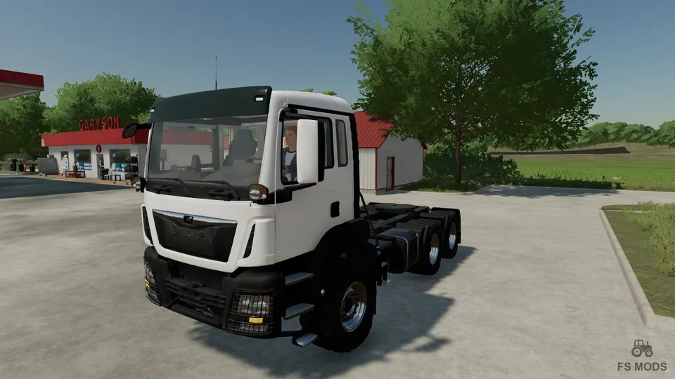 Грузовики MAN TGX Crane HKL v 1.0