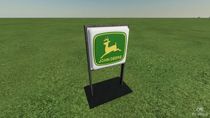 Неоновая вывеска John Deere v 1.0.1.2