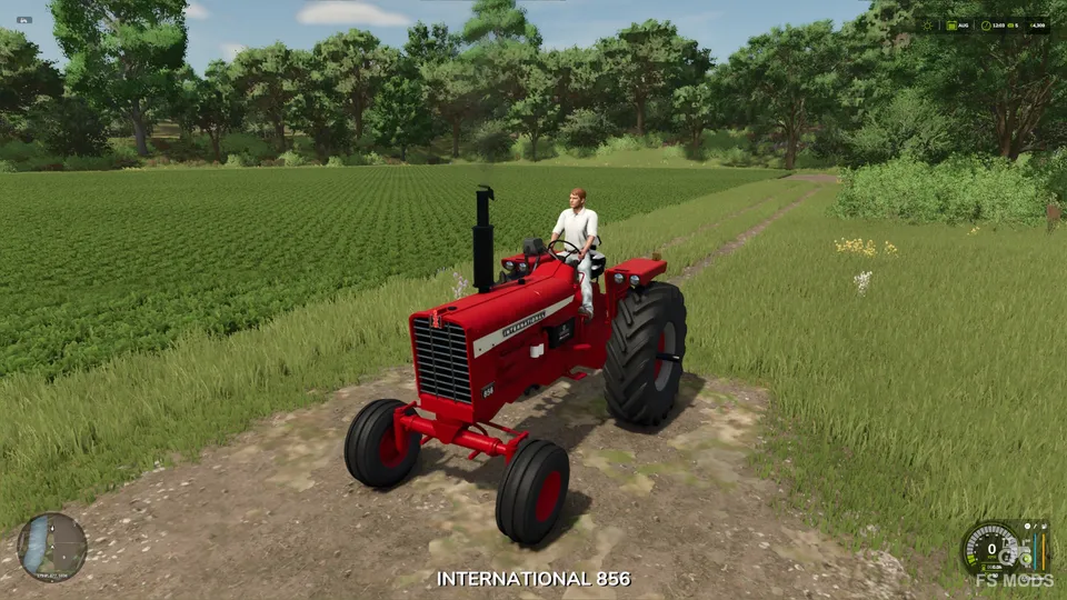Трактор International 856 V1.1 by the north woods farmer