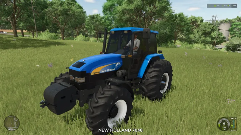 Трактор New Holland TM 7040 V1.0